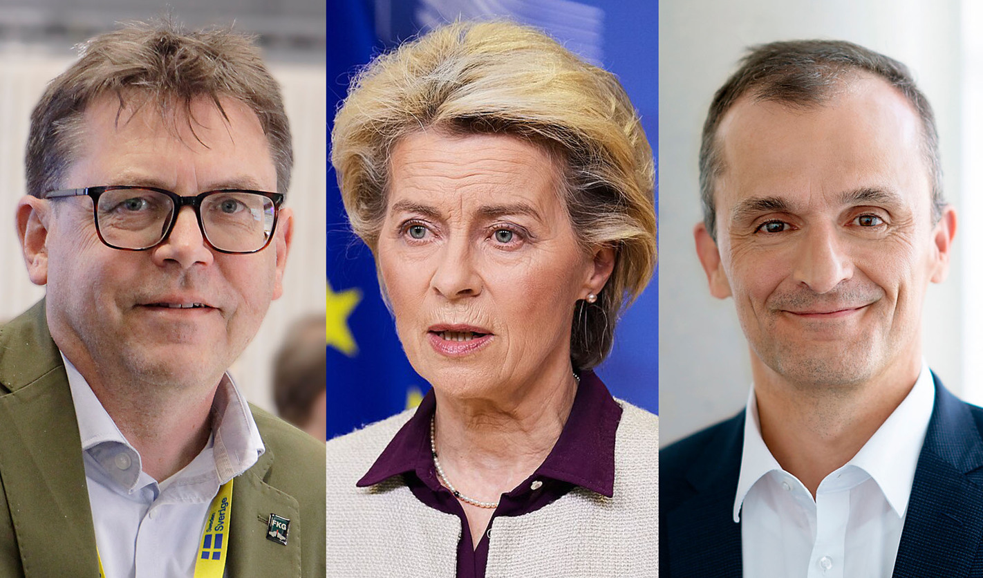 Bryntesson, von der Leyen och Zink.